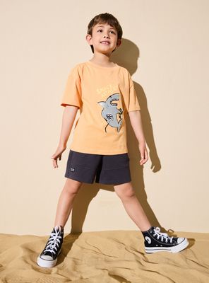 Bermuda Tipo Buzo Regular Fit