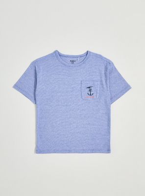 Polera Rayas Marinera Niño