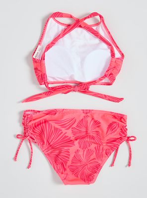 Imagen 2 del producto Bikini Cuello Halter Estampado con Espalda Cruzada