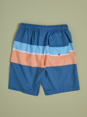 Imagen 2 del producto Traje de Baño Rayas Color Block