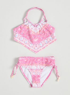 Imagen 2 del producto Traje de Baño Bikini Estampado Estilo Pañuelo