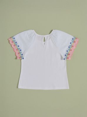 Imagen 2 del producto Polera Manga Broderie Full Bordada