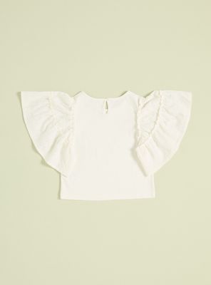 Imagen 2 del producto Polera Manga Tela Broderie