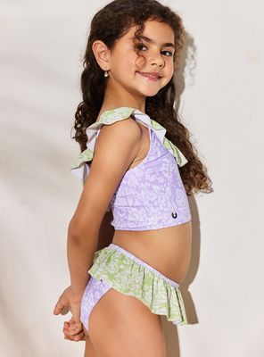 Imagen 2 del producto Traje de Baño Bikini Estampado un Hombro