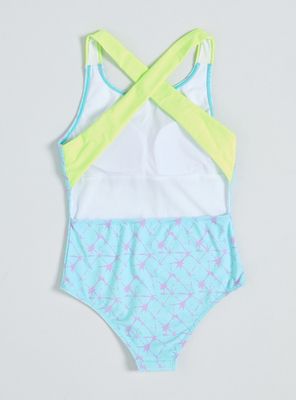 Imagen 2 del producto Traje de Baño Espalda Cruzada en Contraste