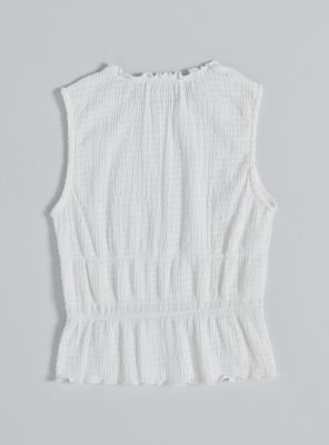 Polera Estilo Nido Panal Acinturada