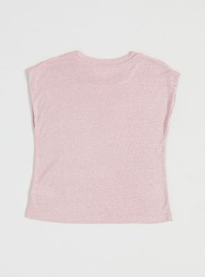 Imagen 2 del producto Polera Tela con Brillos Niña