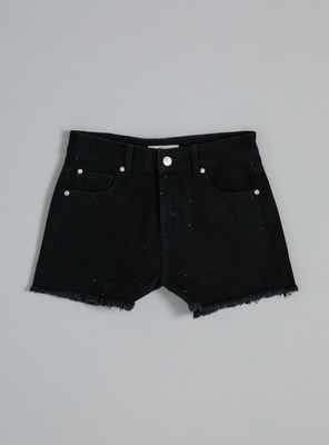 Short Desflecado con Brillos