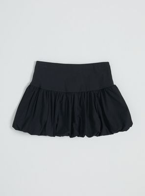 Falda Tipo Globo de Algodón