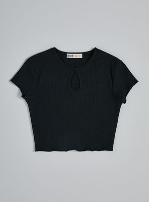 Polera Rib Lurex Niña