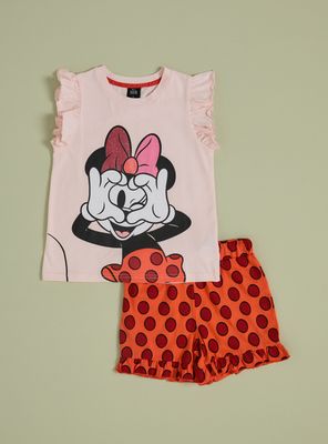 Pijama Estampado Lunares Minnie