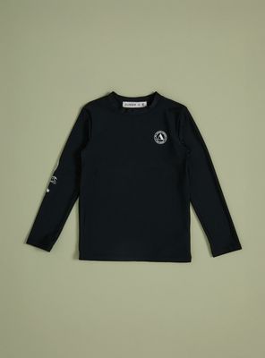 Polera UV con Estampado Surf en Manga