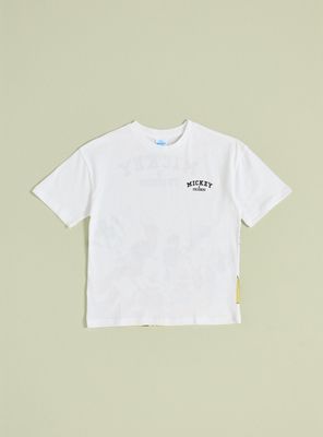 Polera Estampado Espalda Personajes Mickey Mouse