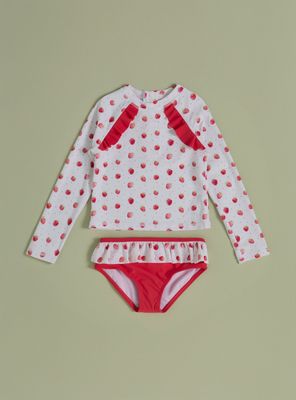 Imagen 1 del producto Traje de Baño 2 Piezas Estampado Frutillas