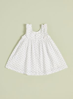 Imagen 2 del producto Vestido Estampado Floral con Bordado y Bombacho