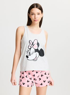 Pijama sin Manga Disney Minnie en Caja