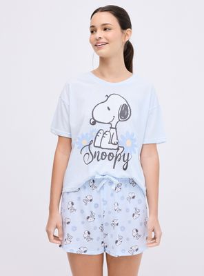 Pijama Estampado Snoopy en Caja