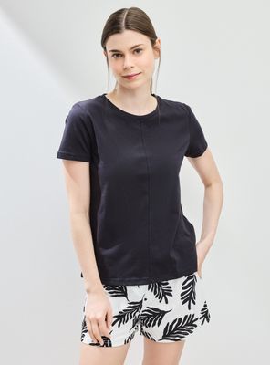 Pijama en Caja Polera y Pantalón Estampado