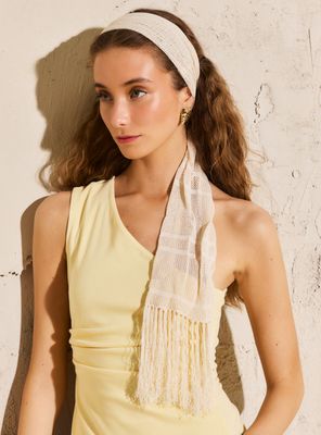 Imagen 2 del producto Pañuelo Tejido con Lurex Colaboración María Pombo