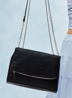 Imagen 2 del producto Cartera Crossbody Crocco con Strap Cadena