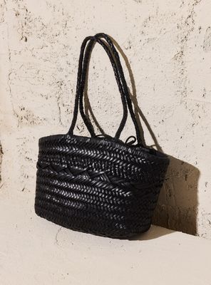 Imagen 2 del producto Cartera de Hombro Trenzada Cuero Colaboración María Pombo