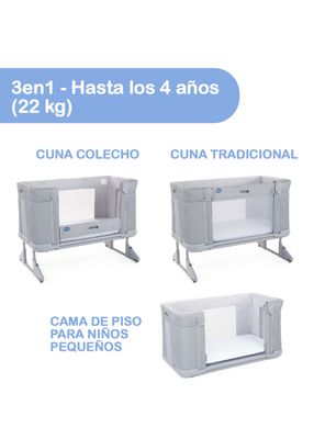 Imagen 2 del producto Cuna Colecho Next2Me For Ever Slate Gris