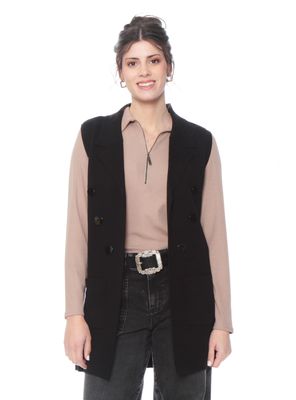 Chaleco sin Manga con Bolsillo