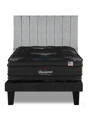 Imagen 2 del producto Cama Europea 1.5 Plazas Gravity Dual Tibet Plata