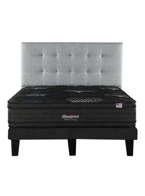 Imagen 2 del producto Cama Europea 2 Plazas Gravity Dual Tignes Plata