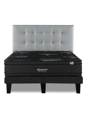 Imagen 2 del producto Cama Europea King Gravity Dual Tignes Plata