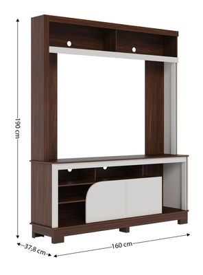 Imagen 2 del producto Centro de Entretenimiento Belaya 65"" Nogueira