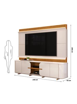 Imagen 2 del producto Centro de Entretenimiento Lord 75"" Freijo