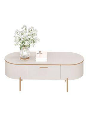 Mesa Centro 1 Cajón Celena Off White