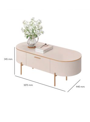 Imagen 2 del producto Mesa Centro 1 Cajón Celena Off White