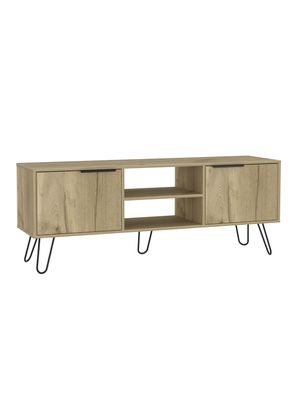 Rack TV 65"" Augusta 2 Puertas Duna y Wengue