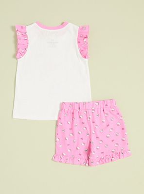 Imagen 2 del producto Pijama Corto Estampado Hello Kitty Manga con Vuelos