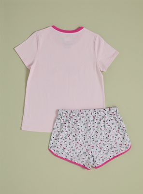Imagen 2 del producto Pijama Estampado Glitter Cerezas Hello Kitty