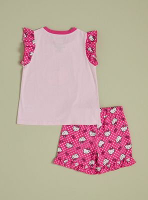 Imagen 2 del producto Pijama Estampado Hello Kitty con Vuelos