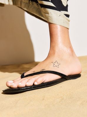 Imagen 1 del producto Hawaiana Flat Textura Croco Mujer