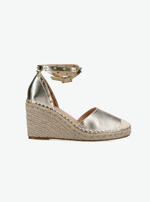 Imagen 2 del producto Alpargata Metalizada con Plataforma Mujer