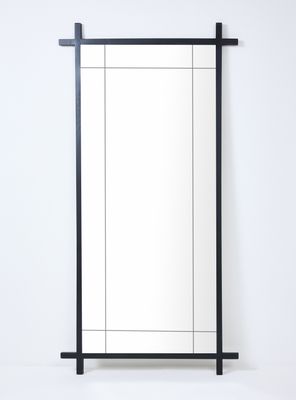 Espejo Cruceta 180x90 cm Negro