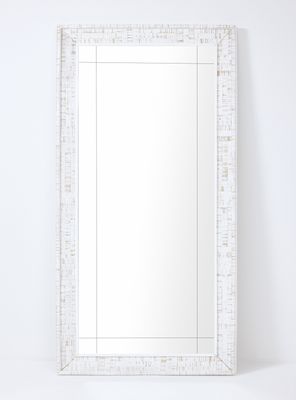 Imagen 1 del producto Espejo Rústico XL 180x90 cm Blanco