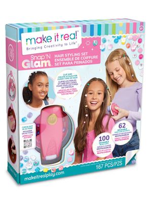Set de peinado Snap 'N Glam 167 Piezas