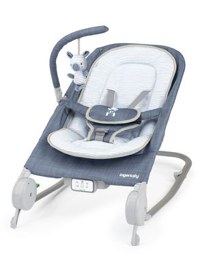Silla Nido Rocker Happy Belly Chambray