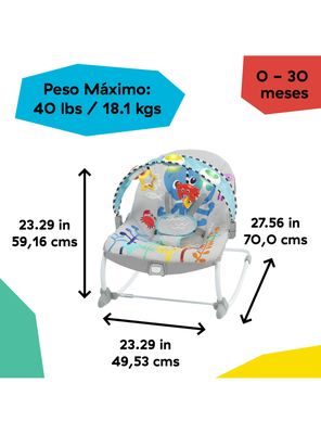 Imagen 2 del producto Silla Nido Rocker Kick To It Octopus