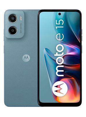 Smartphone Moto E15 64GB 6.7 Azul Liberado