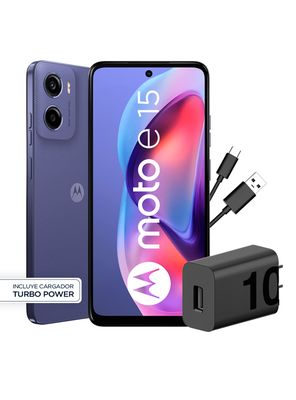Imagen 2 del producto Smartphone Moto E15 64GB 6.7"" Morado Liberado