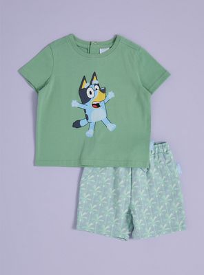 Conjunto Short y Polera Bluey de Algodón