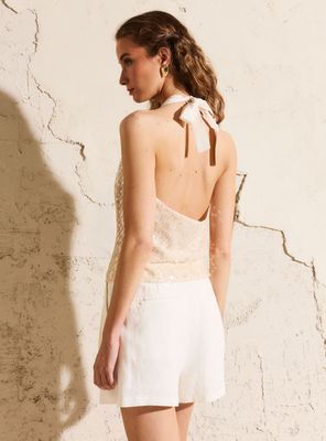 Imagen 2 del producto Blusa Drapeada con Lentejuelas Colección María Pombo