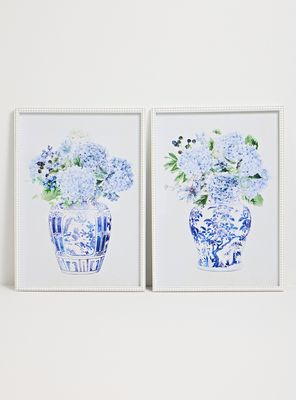 Set de 2 Cuadros Jarrones